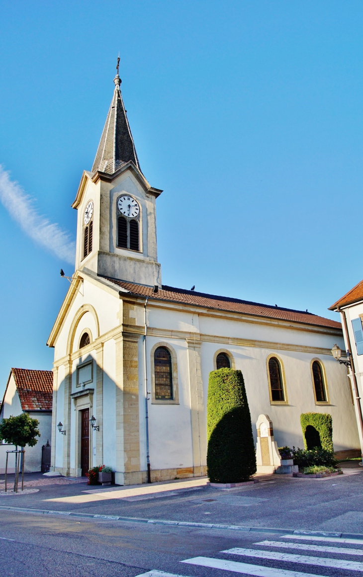 &église Saint-Sebastien - Weckolsheim