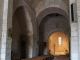 Photo suivante de Agonac La nef et le collatéral très étroit gauche : église Saint-Martin.