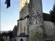 Clocher-mur et façade de l'église