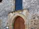 Portail de l'église Saint Martin.