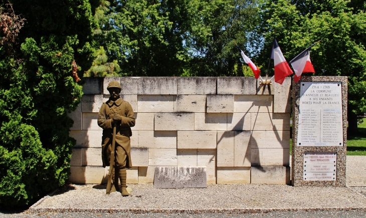 Monument-aux-Morts - Annesse-et-Beaulieu