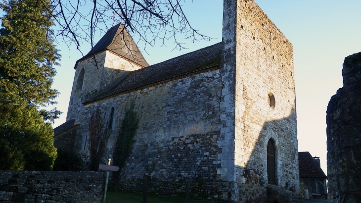 L'église Saint Pierre XII/XIVème (IMH). - Audrix
