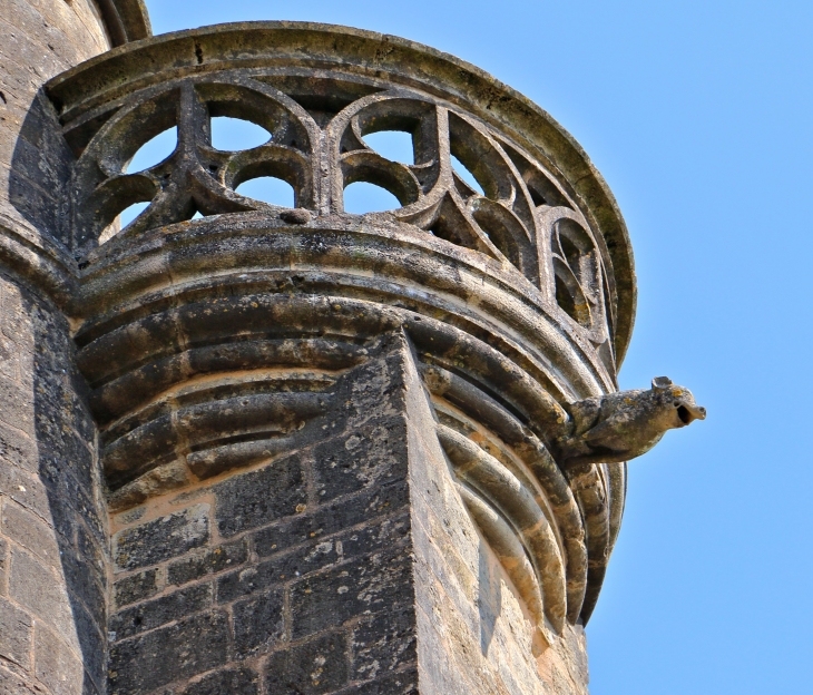 Gargouille de la chapelle du château. - Biron