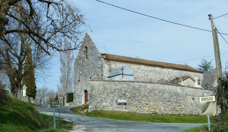 L'église Sainte-Marie du XIXe siècle. - Boisse