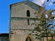 Eglise Sainte Marie romane du XIe siècle. façade occidentale