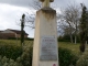 Le Monument aux Morts :  Guerre 1914-1918.
