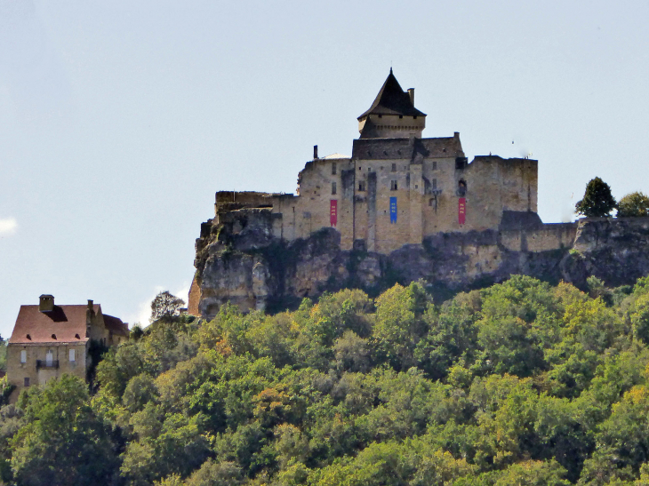 Vue sur le château - Castelnaud-la-Chapelle
