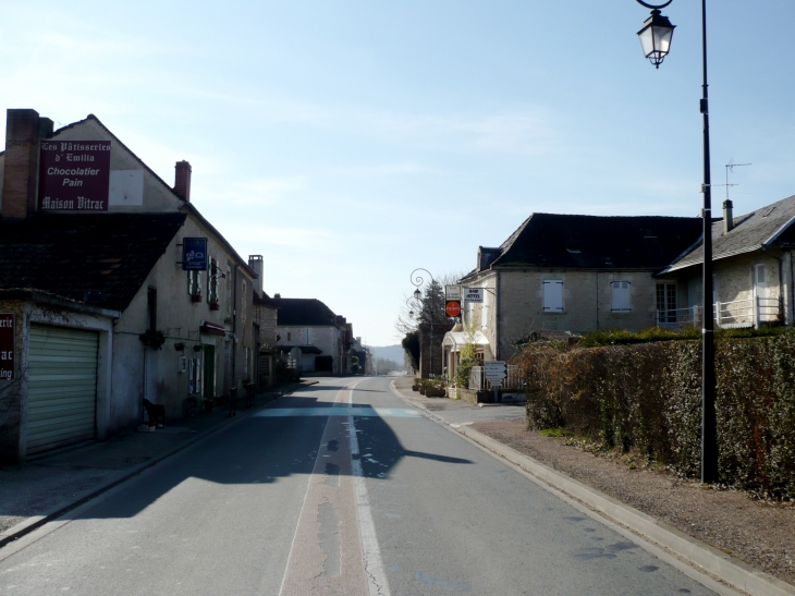 Route de Souillac. - Cazoulès