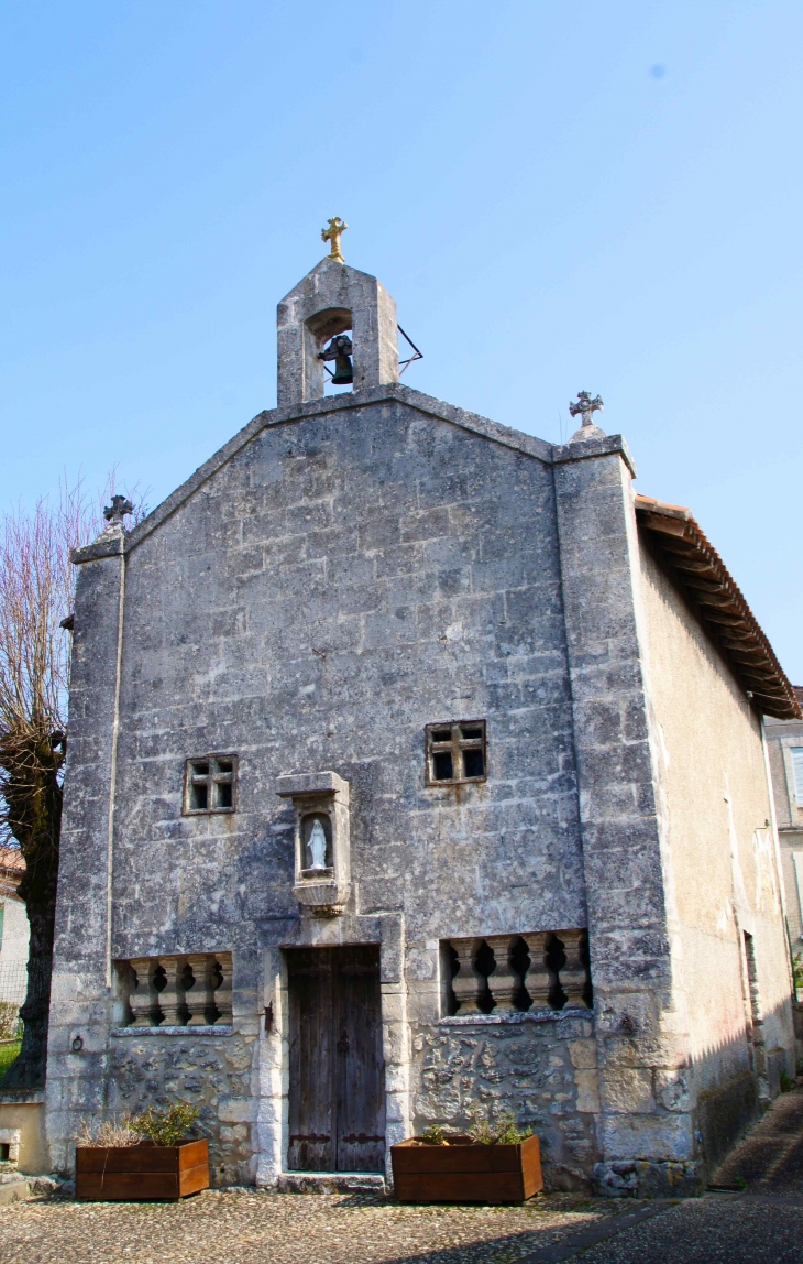 Chapelle de la Vierge du XVIIIe siècle. - Champagnac-de-Belair