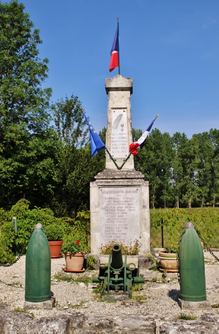 Monument-aux-Morts - Chapdeuil