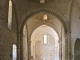 La nef vers le portail. Eglise Saint Martin.