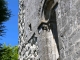 Fenêtre de la façade occidentale de l'église Saint Martin.