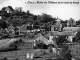Photo suivante de Coly Ruine du château et un coin du bourg, vers 1945 (carte postale ancienne).