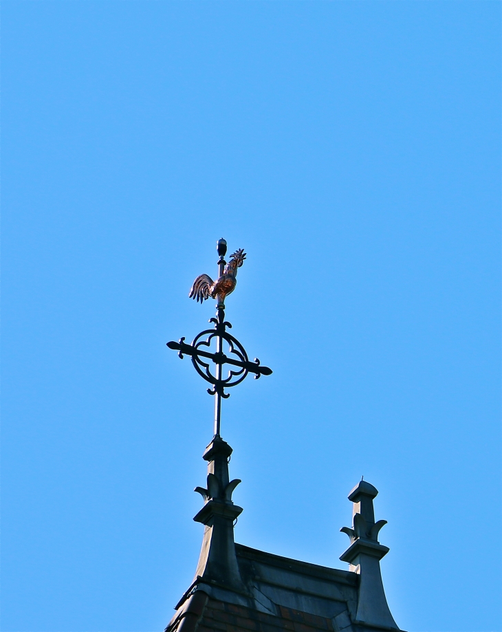 Paratonnerre du clocher de l'église Saint Front. - Corgnac-sur-l'Isle