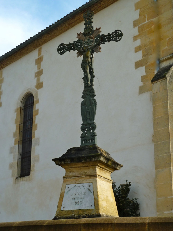 Croix du Jubilé de 1896. - Creysse