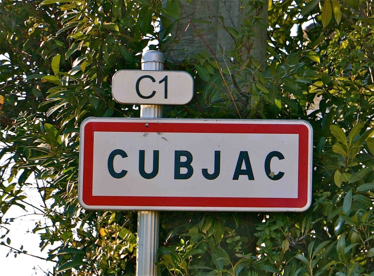 Autrefois : Cubzacum en 1365 - Cubjac