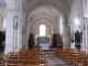 Photo suivante de Cubjac La nef vers le choeur. Eglise du XIXe siècle.
