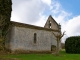 Façade latérale de l'église de Gageac.