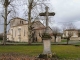 L'église Saint-Front de Bruc et sa Croix