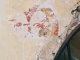 Ancienne peinture : porte de la façade latérale sud. Eglise Saint Front de Bruc.