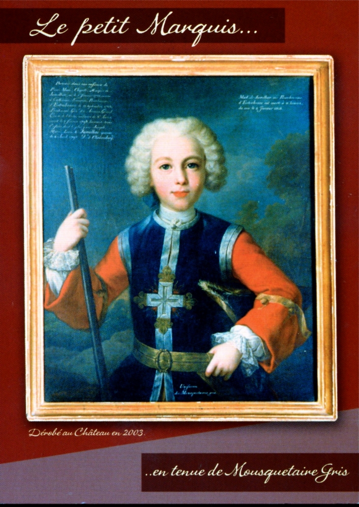 Pierre Marie de Jumilhac (1735-1798). Aujourd'hui dérobé, il aimerait tant rentrer chez lui..... Merci de votre aide (carte postale). - Jumilhac-le-Grand
