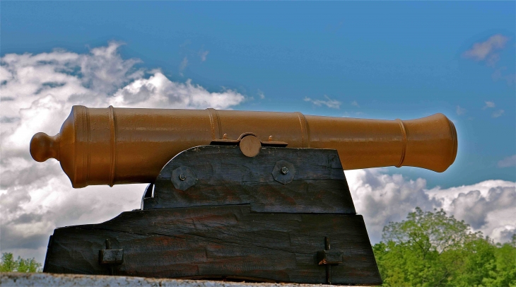 Réplique d'un canon de marine de 1778 coulé à la forge d'Ans - La Boissière-d'Ans