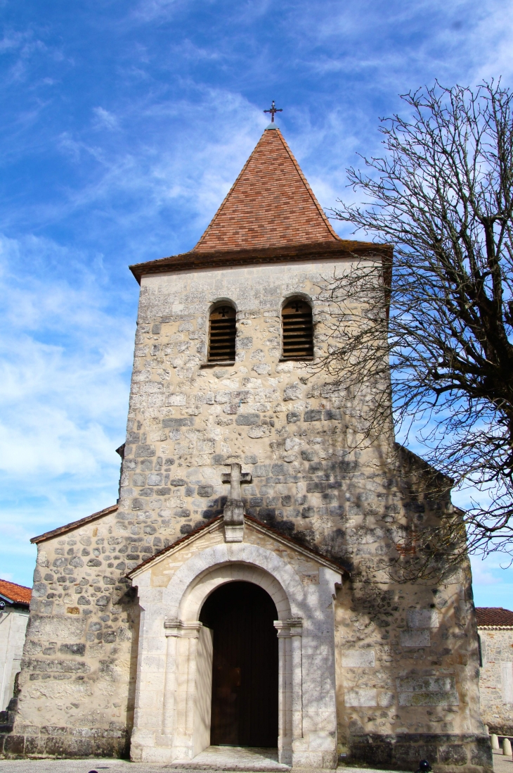 L'église de Saint-Michel-l'écluse-et-Léparon. - La Roche-Chalais