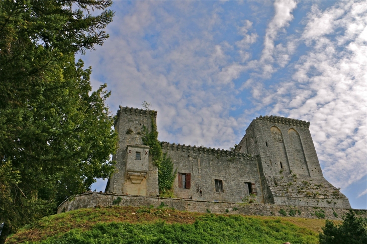 Le château fort - La Tour-Blanche