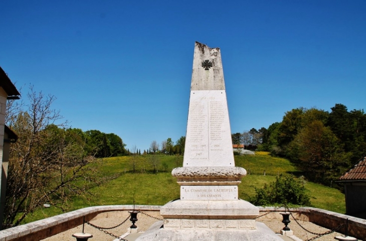 Monument-aux-Morts - Lacropte