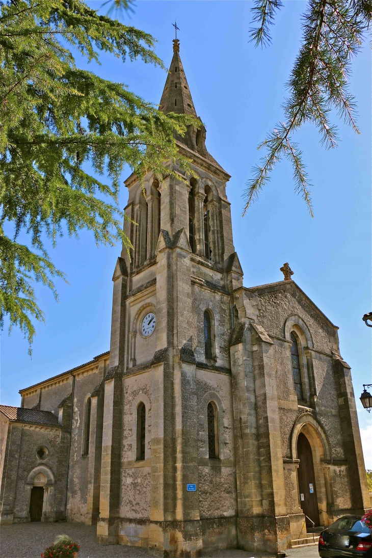 Eglise de Lamothe. - Lamothe-Montravel