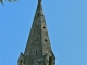Photo suivante de Lamothe-Montravel Le clocher en pierre de l'église