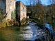 Le château de Maleffe au bord de l'Auvézère