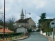 Photo suivante de Le Pizou Début 2013 - Entrée du bourg et route de Soubie.