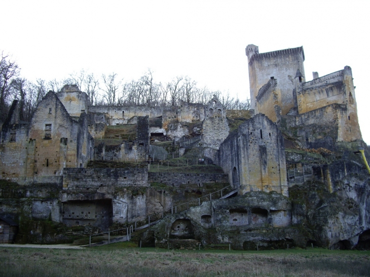 Château de Comarque 12è/15è siècle. - Les Eyzies-de-Tayac-Sireuil