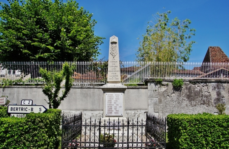Monument-aux-Morts  - Lusignac