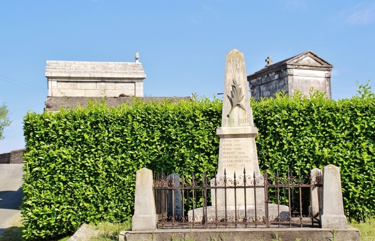 Monument-aux-Morts  - Lussas-et-Nontronneau