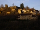 Village perché de Miremont-haut, ruine du château fort  12ème, gentilhommière 17ème