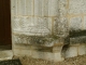 Détail du portail de l'église Sainte-Croix