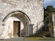 Le portail de l'église de La Bastide.