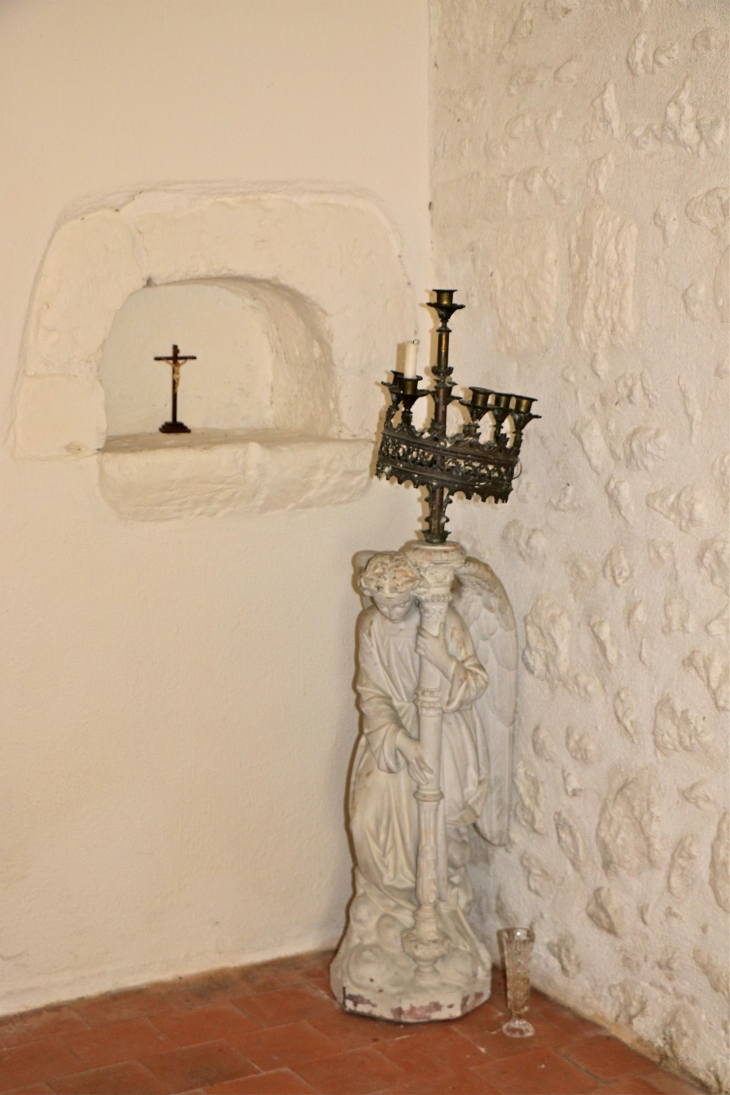 Dans la chapelle Saint Sicaire - Montagrier