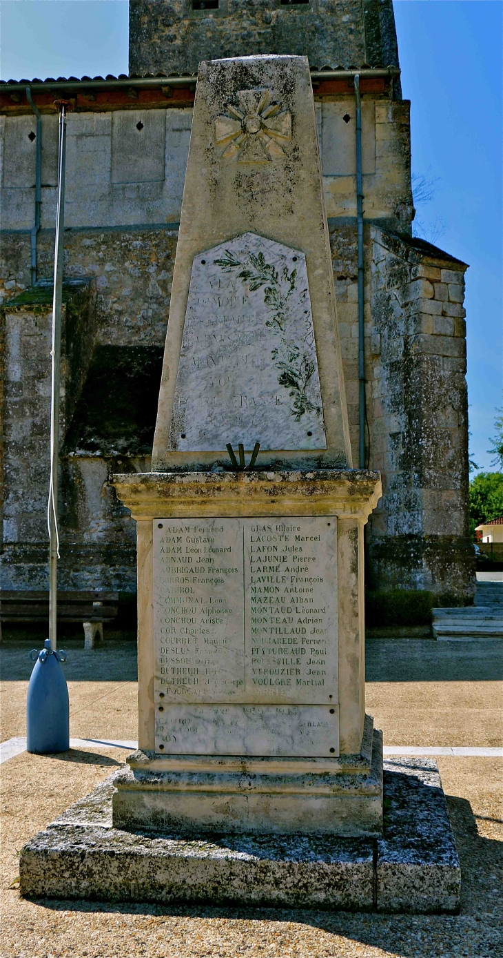 Le Monument aux Morts de Ménestérol - Montpon-Ménestérol