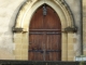Portail de la chapelle Notre-Dame néo gothique du XIXe siècle.
