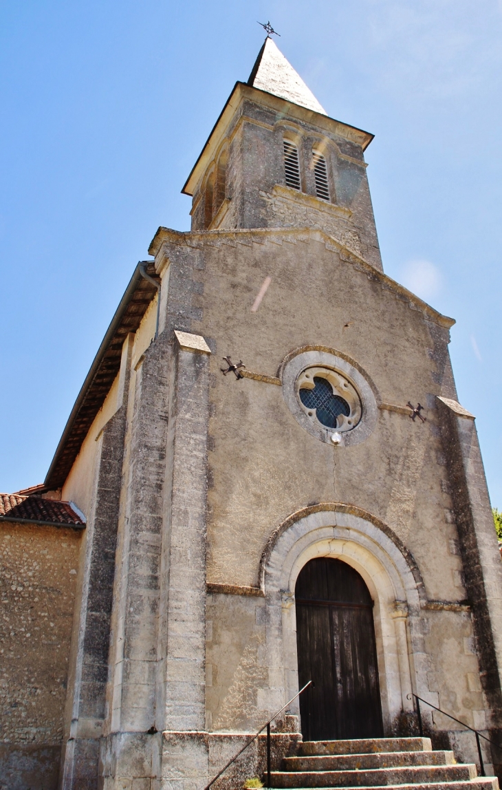 ²église Saint-Etienne  - Nanteuil-Auriac-de-Bourzac