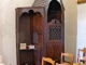 Confessionnal de l'église Sainte Quiterie de Nojals.