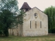 Photo précédente de Ponteyraud L'église romane et son chevet plat à triplet.