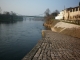 Les rives de la Dordogne à Port Ste Foy.