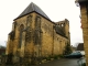 L'église romane(IMH) et son clocher-mur.