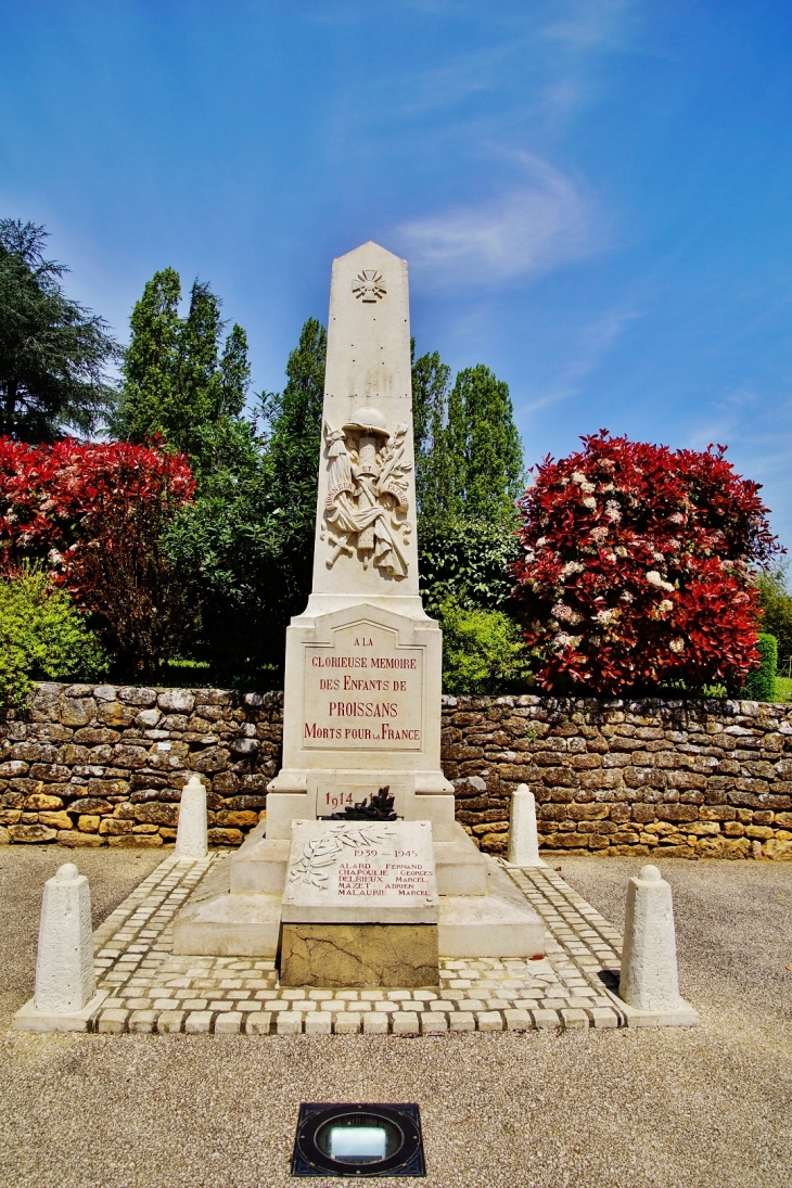 Monument-aux-Morts - Proissans