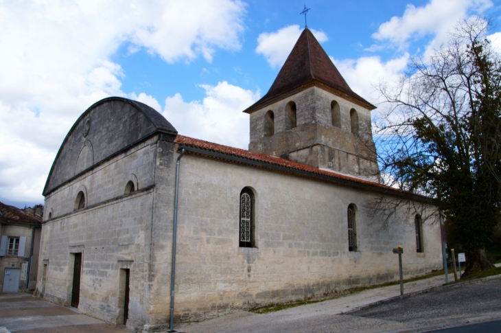 Ancienne église Notre-Dame, ex-chapelle du château, XIIe siècle. - Ribérac