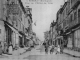 Début XXe siècle - Rue de l'Hotel de Ville (carte postale ancienne).